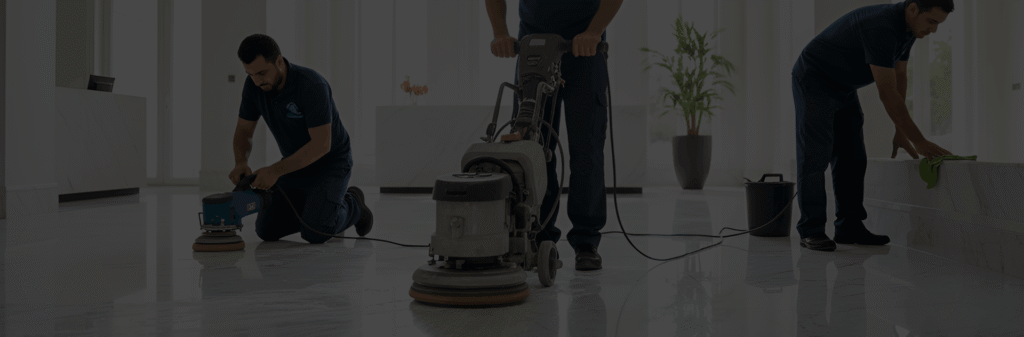 طريقة تلميع الرخام